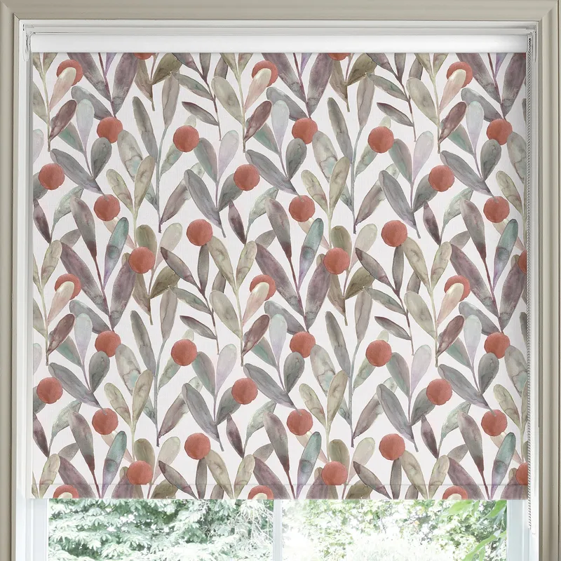 Voyage Enso Made To Measure Blackout Roller Blind Mulberry