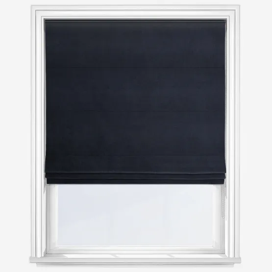 Memoir Indigo Roman Blind