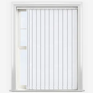 Supreme Blackout White Vertical Blind