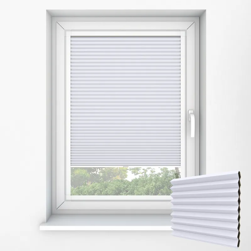 Thermoshade Pastal White Perfect Fit Thermal Blackout Honeycomb Blinds