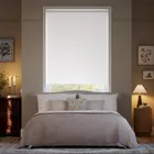 Twist2go Tamlin Blackout Faux Suede Chalk Roller Blind