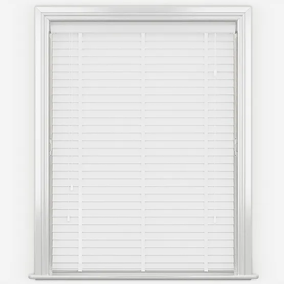Impressions Grained Bright White With Tapes Venetian Venetian Blinds