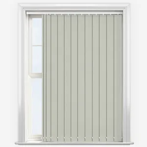 Optima Dimout Silver Grey Vertical Blind