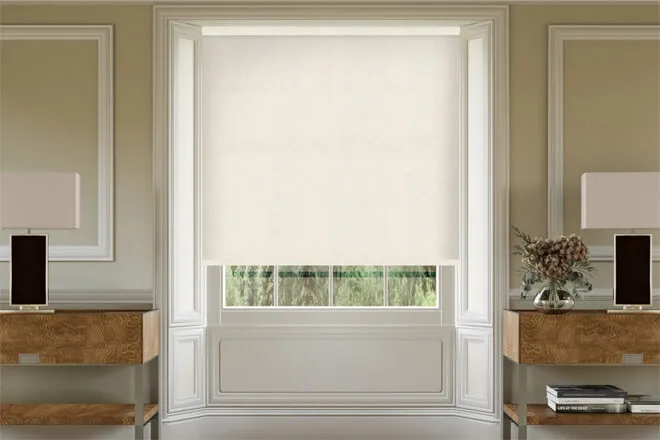 Ana Beige - Shadow Pattern Roller Blind
