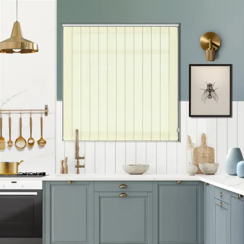 Hera Cream Vertical Blind