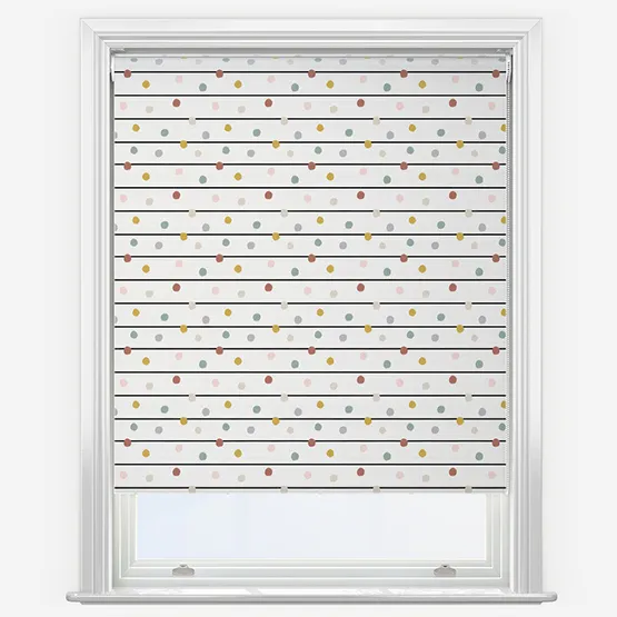Sonova Studio Dotty Stripe Pastel Roller Blind