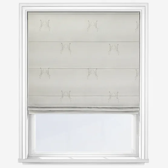 Sophie Allport Boxing Hares Natural Roman Blind