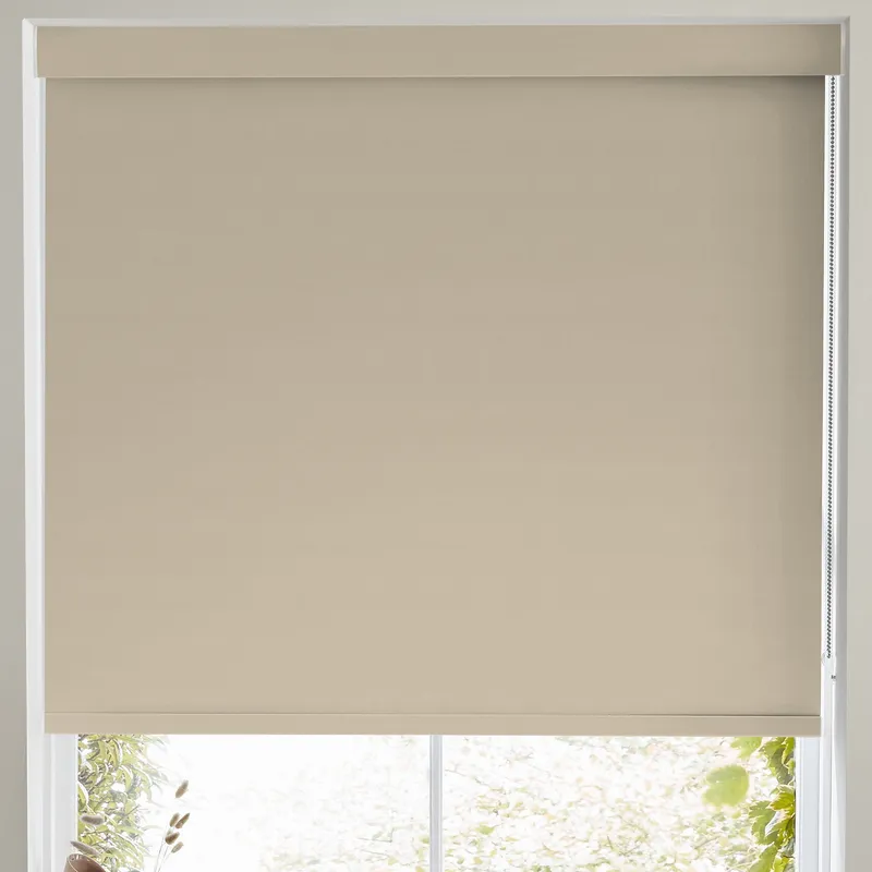 Ludo Made To Measure Blackout Roller Blind Beige