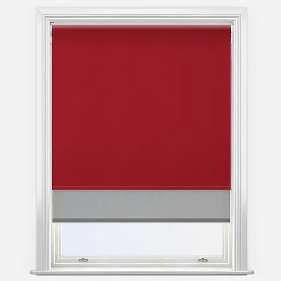 Double Roller Aqualuxe Sunvue Lava & Steel Grey Double Roller Blind
