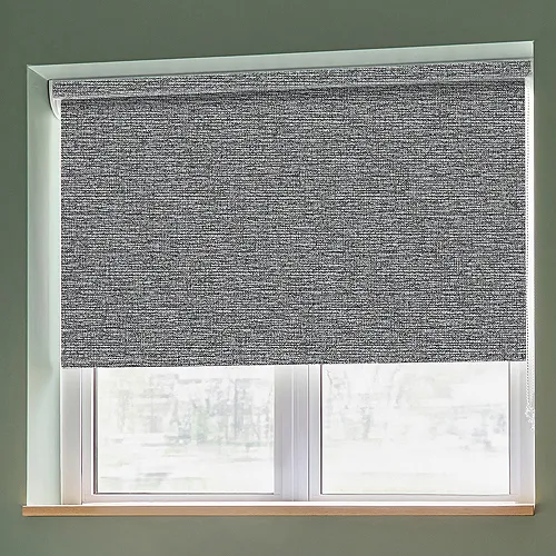 Piper Slate Light Filtering Roller Blinds
