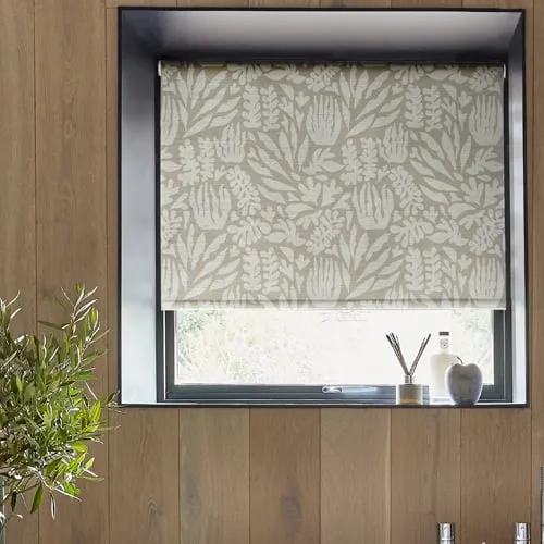 Ocean Taupe Light Filtering Roller Blinds