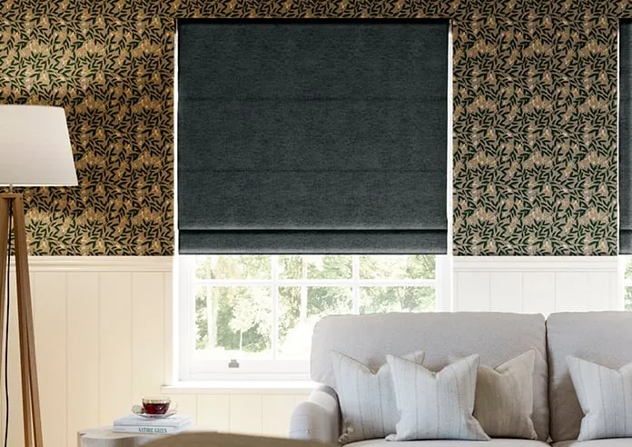 Maurice Charcoal - Roman Blind