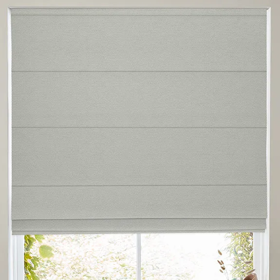 Arla Soft Texture Made To Measure Roman Blind Reflection