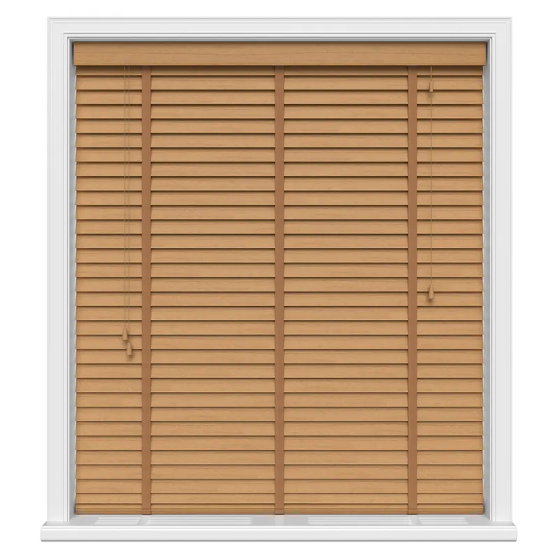 Irish Oak Natural Grain Luxury Real Wood Uk - Wooden Blinds