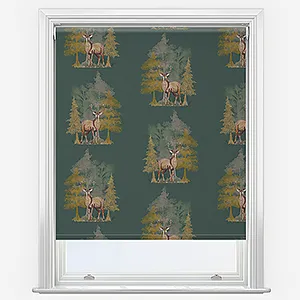 Sonova Studio Cairngorms Forest Green Roller Blind