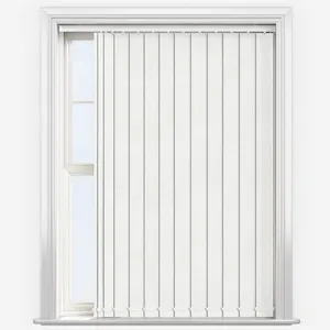 Voga White Textured Vertical Blind