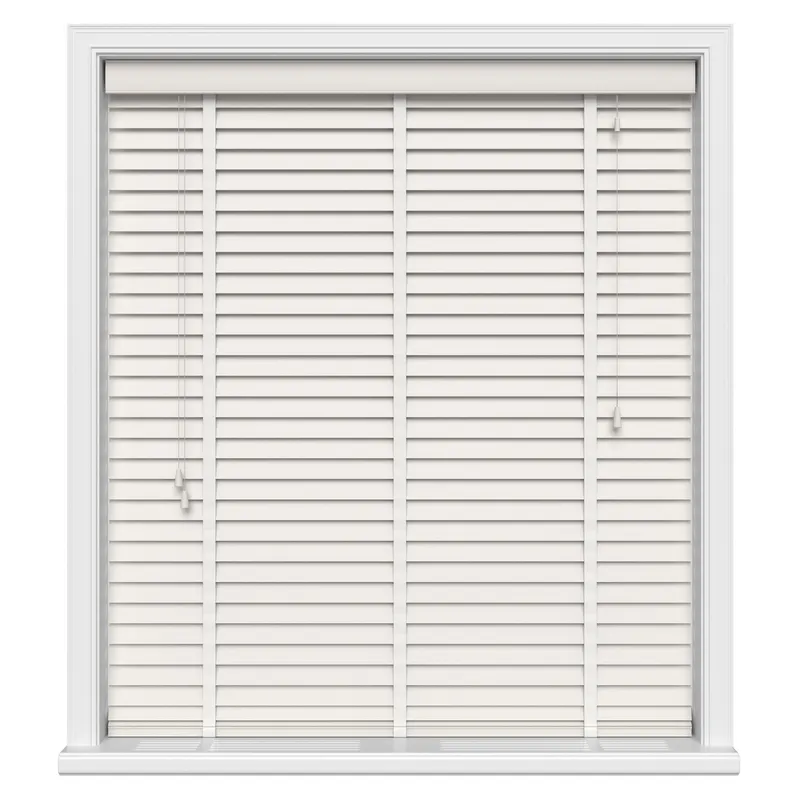 Off White Luxury Real Wood Uk - Wooden Blinds