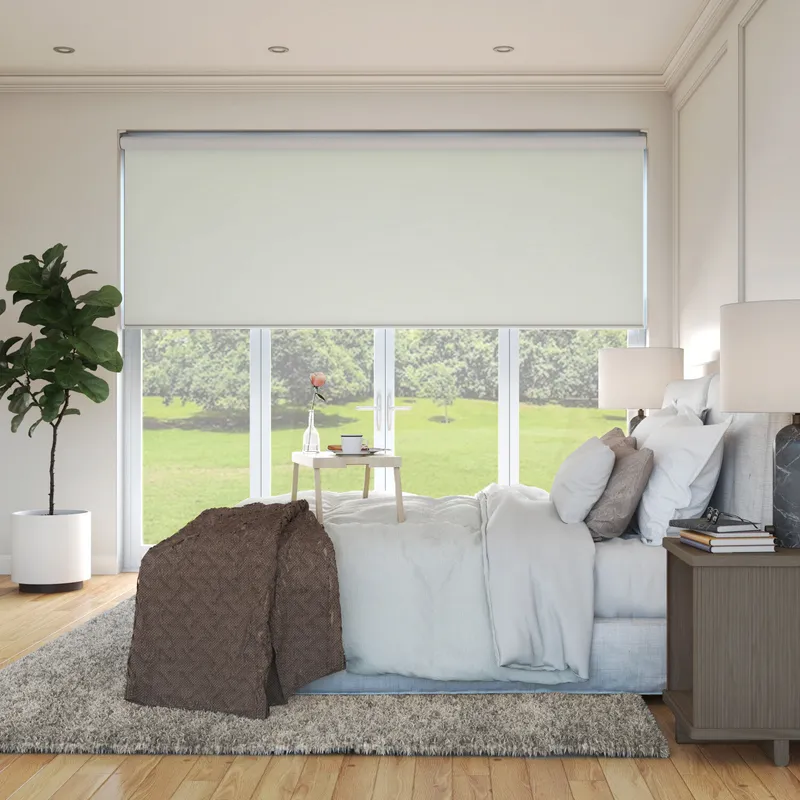 Zenith Wb Xl Blackout Ivory Extra Wide Electric Roller Blinds