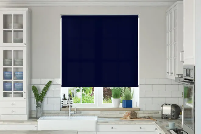 Chloe Indigo - Roller Blind