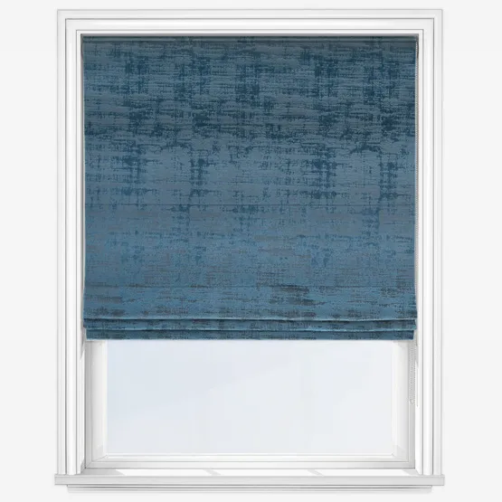 Alessia Teal Roman Blind