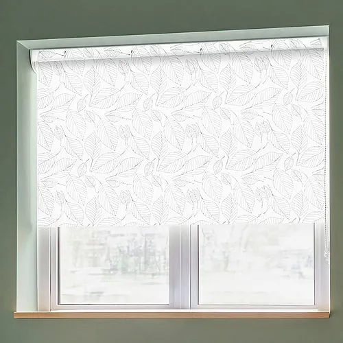 Autumn White Grip Fit Roller Blinds