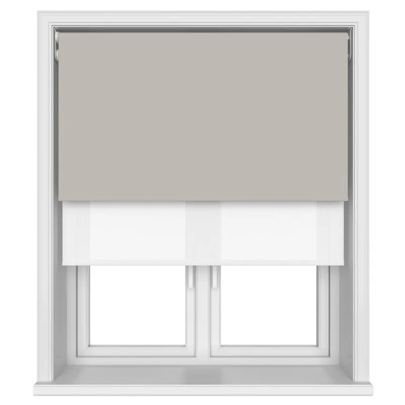 Bella Maylar Motorised Double Roller Blind Blinds Uk