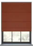 Opulent Faux Silk Vibrant Terracotta