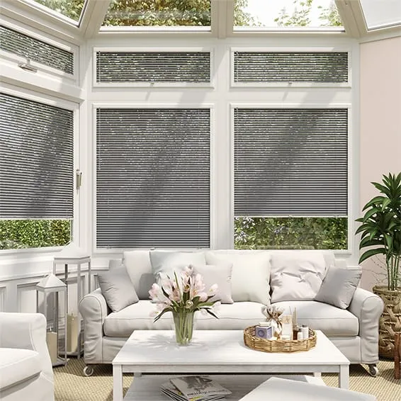 Perfect Fit Mid Grey Venetian Conservatory Blind