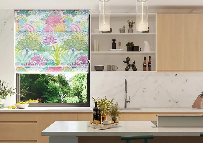 Kolkata Velvet Summer Dream - Roman Blind