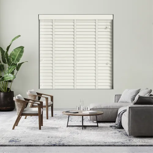 Polar Wood Blind With Chalk Ladder Tapes