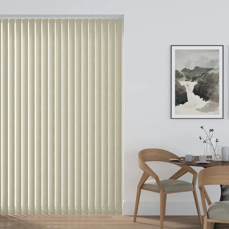 Shantung Magnolia Vertical Blind