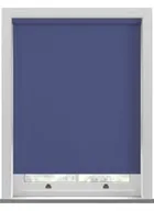 Bella Blackout Classic Blue Twist Roller Blind