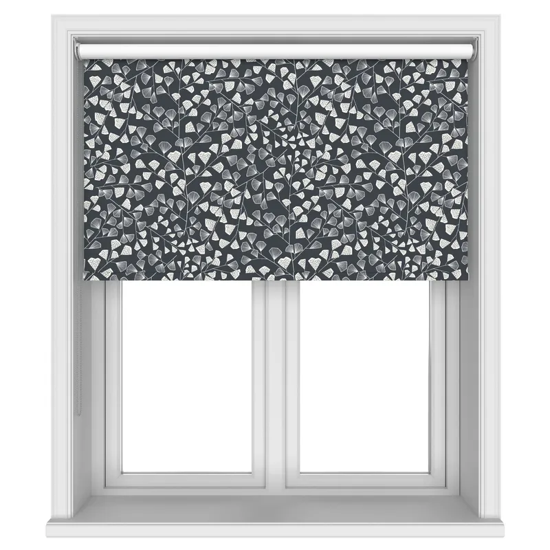 Missprint Blackout Fern Nightfrost Blinds Uk
