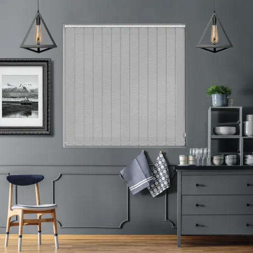 Charlie Thunder Grey Vertical Blind