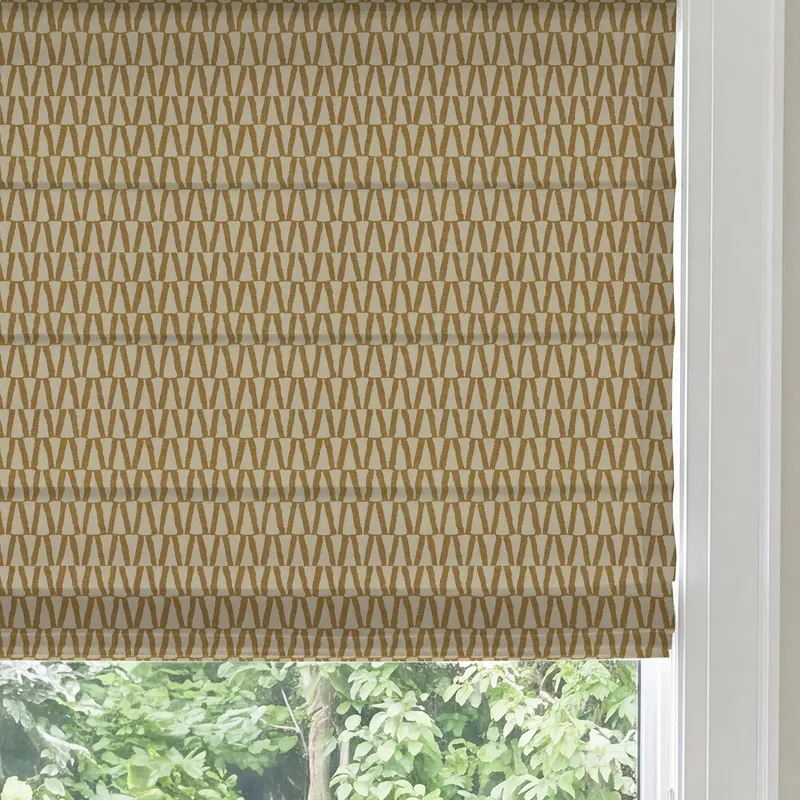 Ante Decor Elton Made To Measure Roman Blind Vintage Gold