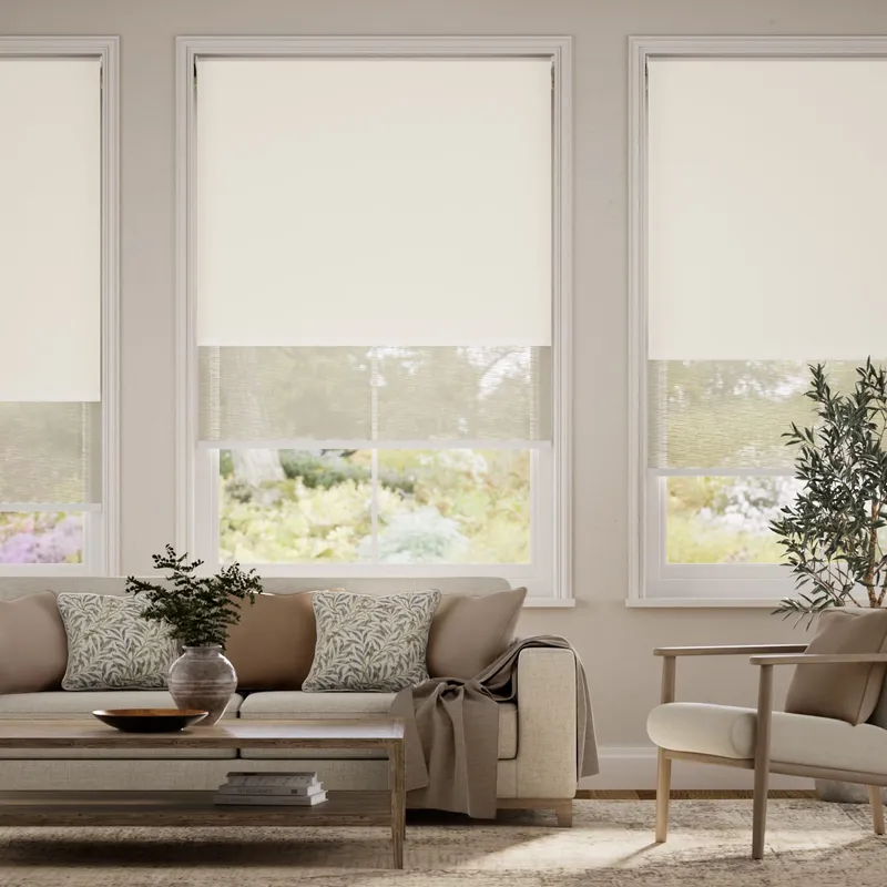 Alia Sepia Double Roller Blind