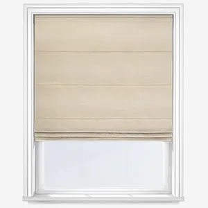 Boucle Ecru Roman Blind