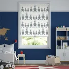 Booby Bird Blackout Sapphire Roller Blind