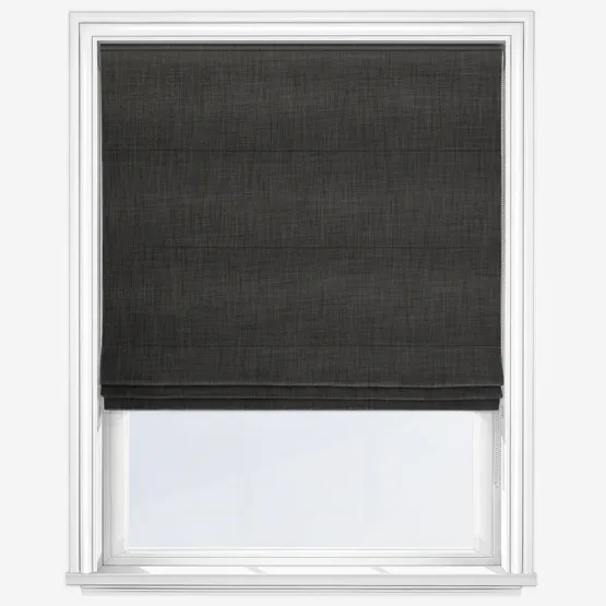 Mercury Graphite Roman Blind