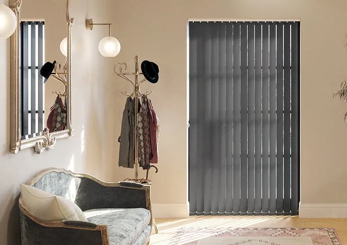 Andromeda Black Twilight - Vertical Blind