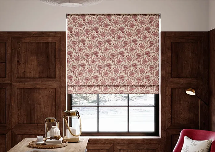 Carlina Garnet - Roman Blind