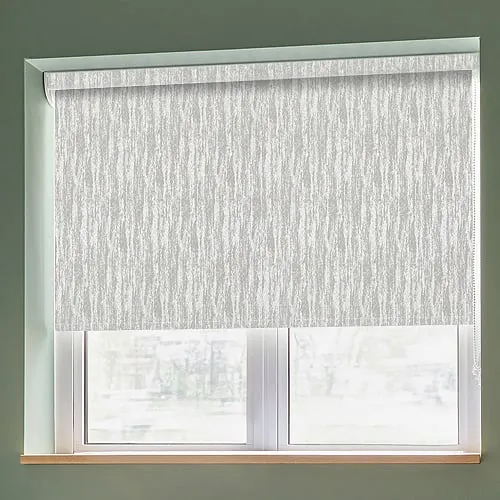 Radiance Asc Silver Mist Light Filtering Roller Blinds