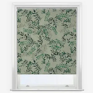 Sonova Studio Kaleidoscope Leaves Sage Roller Blind