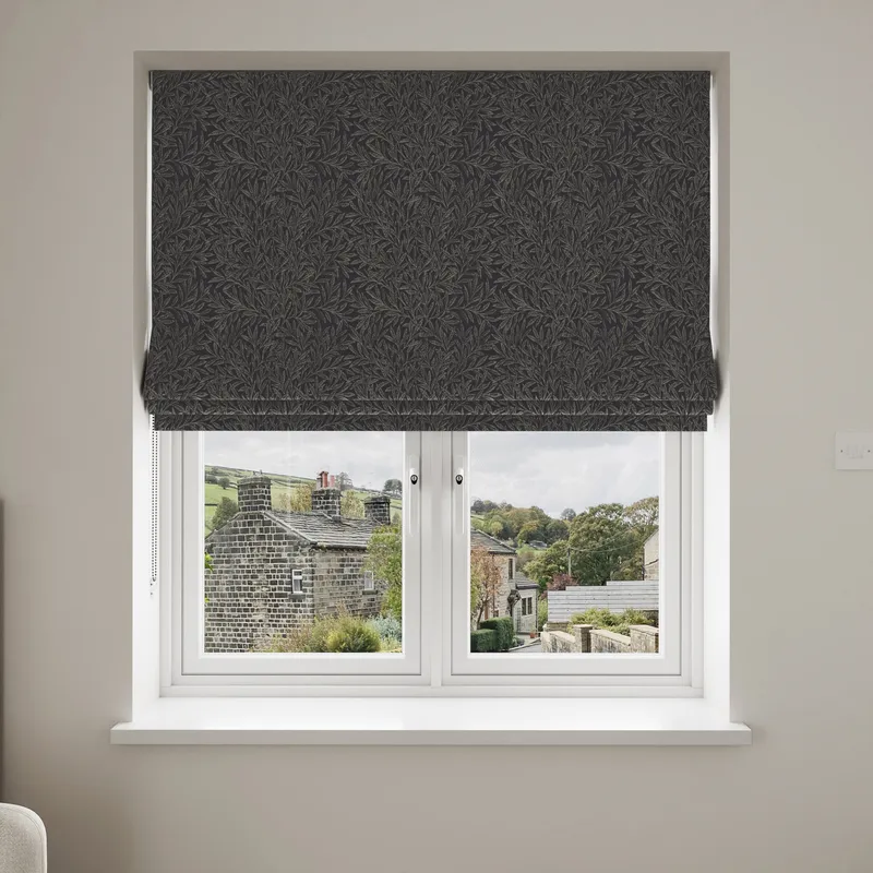 William Morris At Home Willow Woven Indigo Blinds Uk