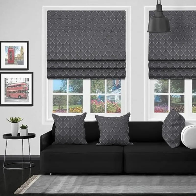 Eb Alhambra Smoke Roman Blind