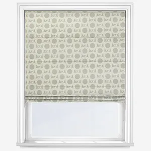 Orla Kiely Apples Ditsy Pebble Roman Blind