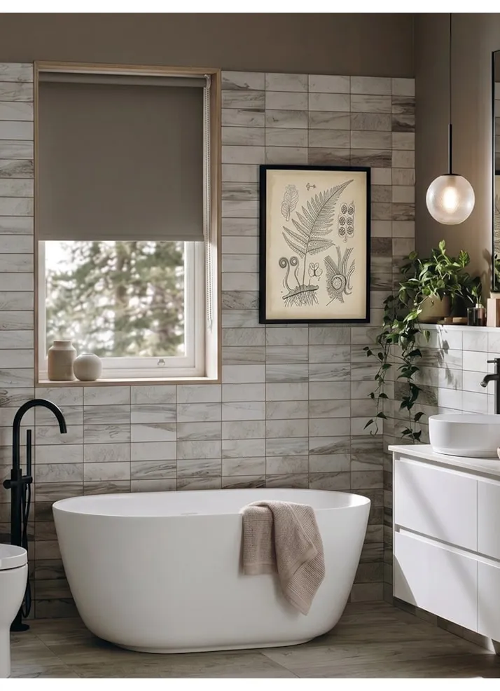 Wet Cement Blackout Roller Blind