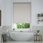 Metropolis Pvc Blackout Cool Grey Roller Blind