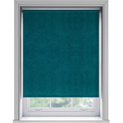 Orissa Teal (Blackout) Blackout Roller Blinds