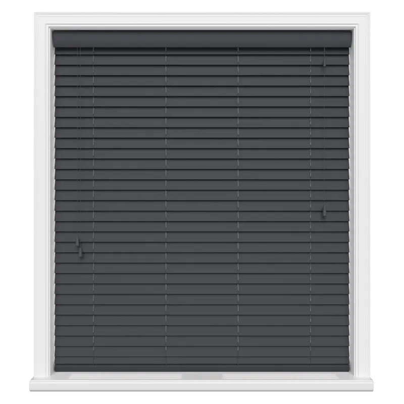 Anthracite Grey Ecowood Uk - Wooden Blinds